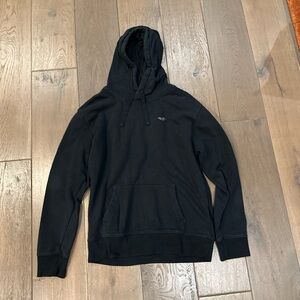 Hollister Men's Classic Black Hoodie